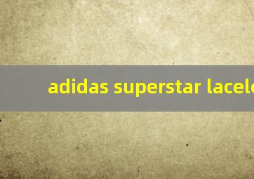 adidas superstar laceless